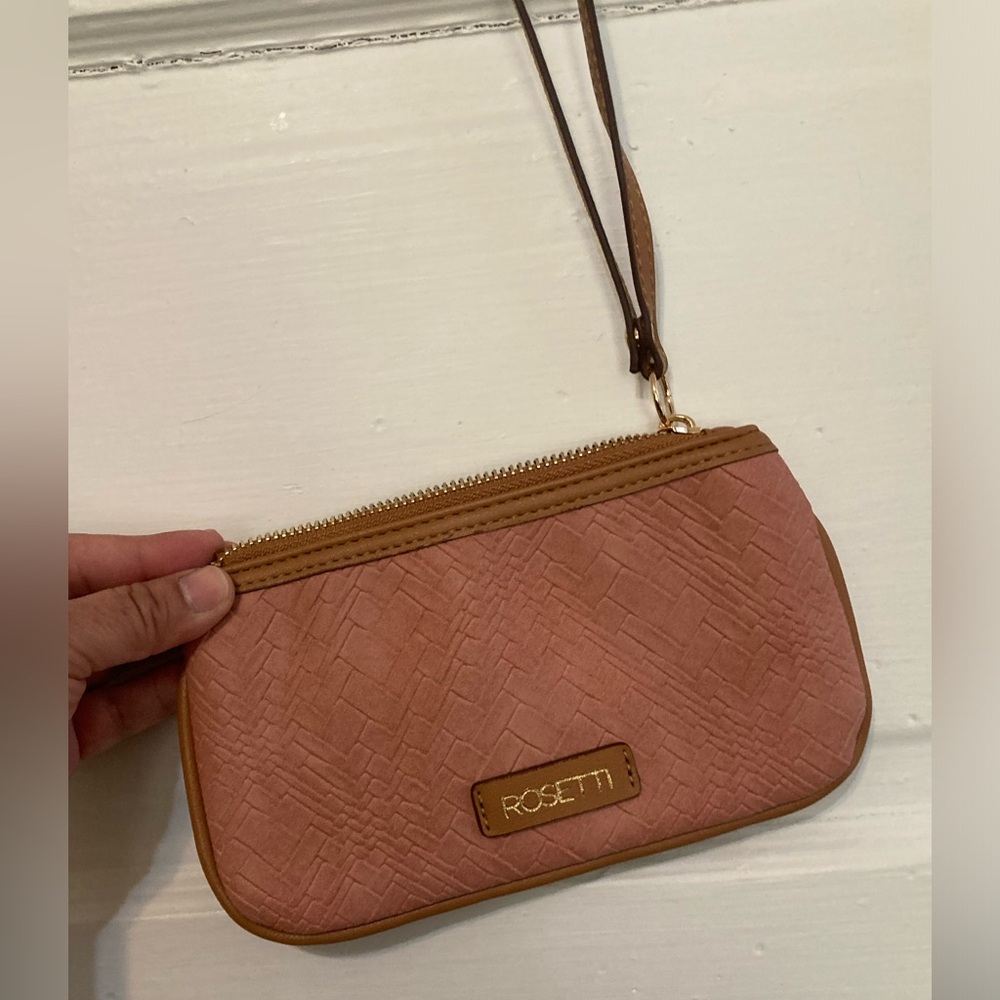 Pink Rosetti Wristlet Wallet - Picture 7 of 10